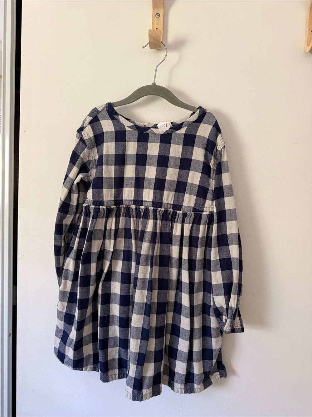 Hanna Andersson Girls Reversible Cotton Dress